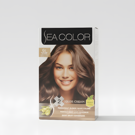 Sea Color Hair Dye Dark Ash Blonde